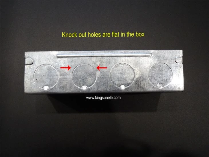 Single Gang Wall Mount Electrical Box