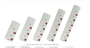 Podaljšek 3 vtičnice 13Amp UK Socket za domačo uporabo